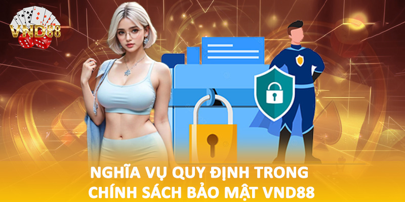 Nghĩa vụ quy định trong chính sách bảo mật VND88